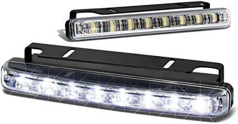 Kompatibilné s Honda Accord UC čierne puzdro jantárové rohové svetlomety + DRL 8 LED hmlové svetlo