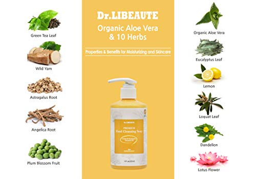 Dr. Libeaute Premium mydlo na čistenie rúk, gélový Typ, citrón & amp; eukalyptus 2 balenia + levanduľa & amp;