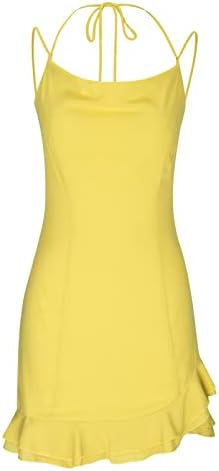 Dámske šaty Géneric na leto 2023 Sexy Casuals pohodlné minišaty Bez rukávov s potlačou V tvare V
