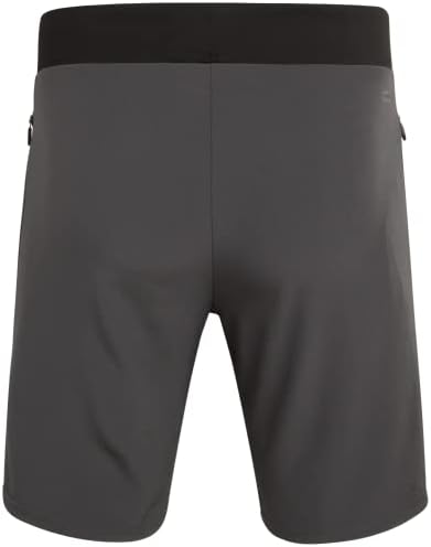 Spyder Pánske športové šortky-2 Pack multifunkčné ľahké tkané šortky s vreckami na zips