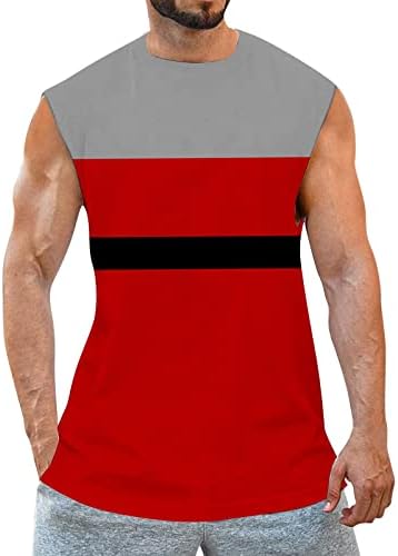 Bmisegm letné tričká pre mužov Pánske jarné a letné voľnočasové športy Fitness šitie Stripe Color športové tričko
