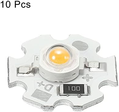 MECCANIXITY COB LED svetelný čip korálek 1W 40lm 20mm 5vdc úsporná žiarovka pre reflektor svetlomet náhradné
