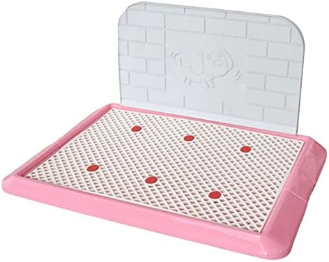 PETSOLA opakovane použiteľný Box na podstielku pre psov Toaletný kontajner na podstielku pre mačky Králik, ružový