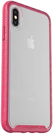 Otterbox Jasné puzdro s farebným Grip Edge pre iPhone Xs Max-Shock Berry