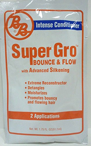 Bronner Brothers Super Gro Bounce & amp; Flow intenzívny kondicionér, 1.75 Unca